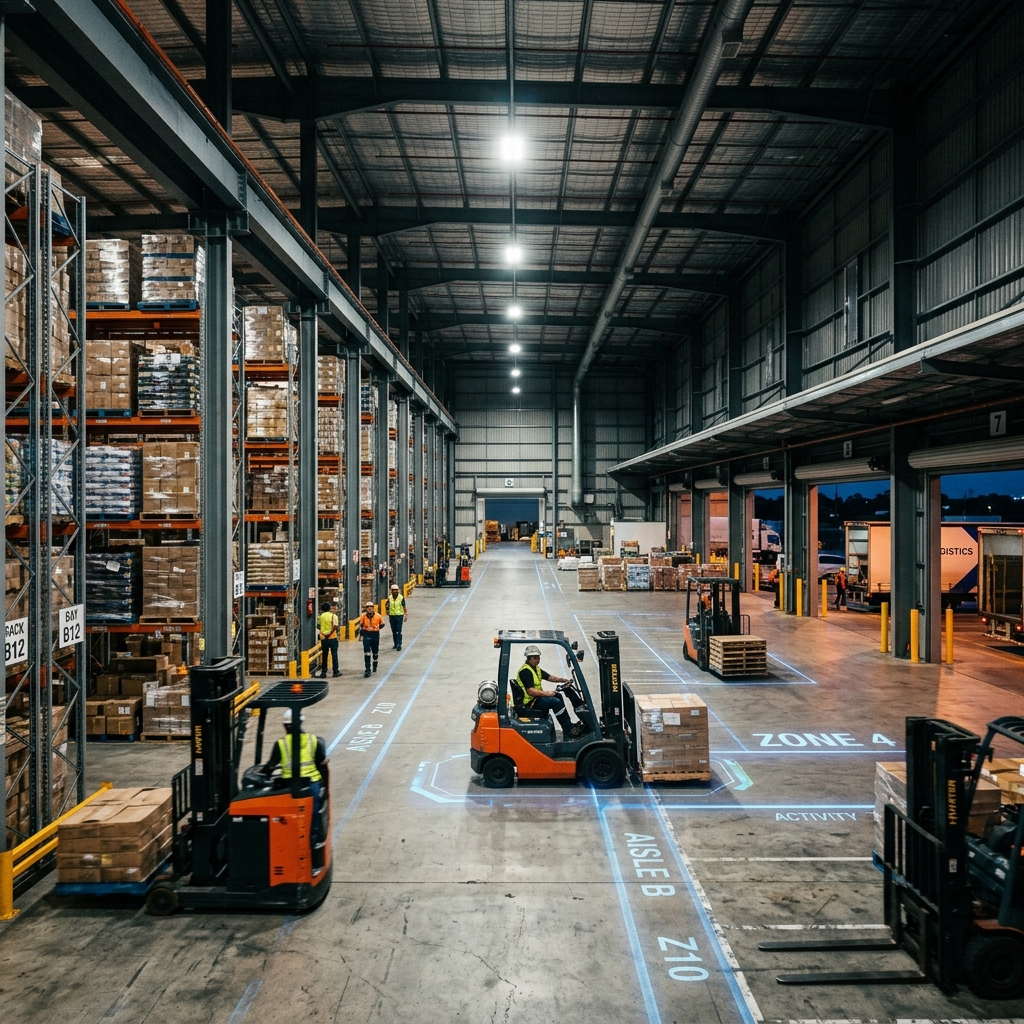 Warehousing & Distribution surveillance environment